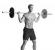 For the correct technique, squats with a barbell on your shoulders