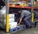 Warehouse equipment and security services are used to ensure safety in an open warehouse